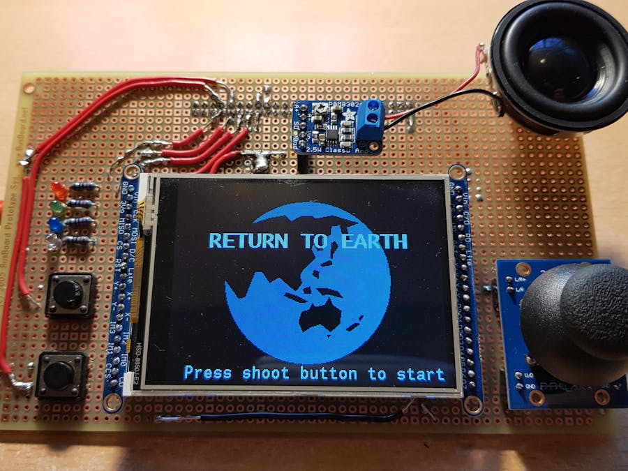 Handheld Game Console Based on STM32F4 Discovery Board