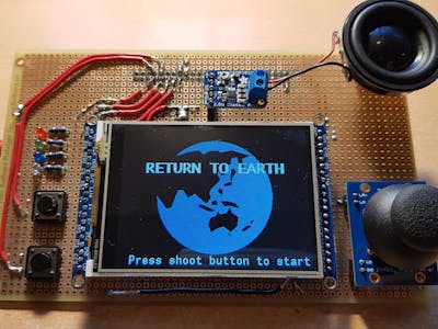 Handheld Game Console Based on STM32F4 Discovery Board
