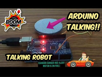 Talking Arduino!?! Arduino Text to Speech
