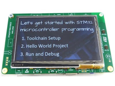 Get Started with STM32 Microcontroller Programming