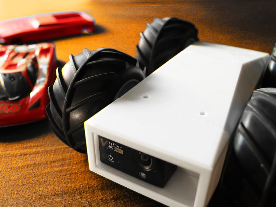 GoPro-Mars-Rover From Old Tyco RC Rebound 4x4