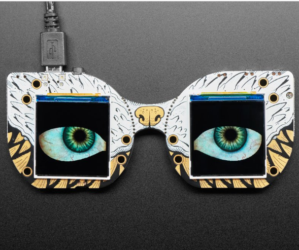Adafruit MONSTER M4SK - DIY Electronic Eyes Mask