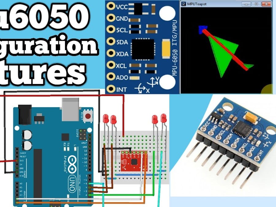 MPU6050 Configuration with Arduino