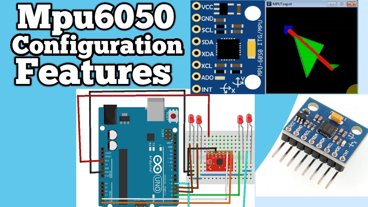 Mpu6050 Configuration With Arduino Arduino Project Hub