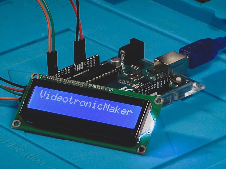 I2C 1602 LCD - Arduino Uno - Display Text via Serial Monitor