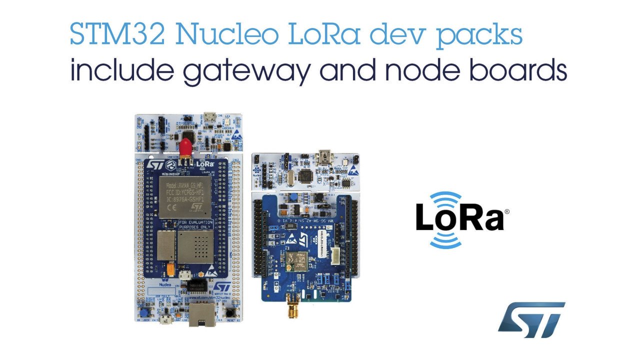 STMicro Launches Low-Cost Ready-to-Run STM32 Nucleo LoRa Development ...