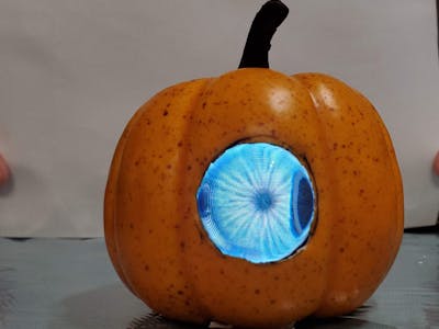 Arduino Spooky Eye Pumpkin