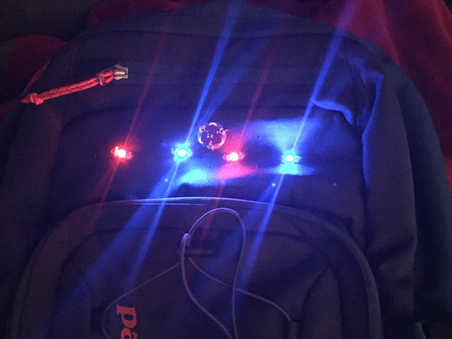 Light Sensing Backpack