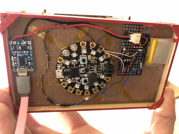 Circuits placement on bottom