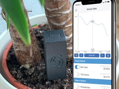 Smart Plant Watering Assistant, Battery-Powered