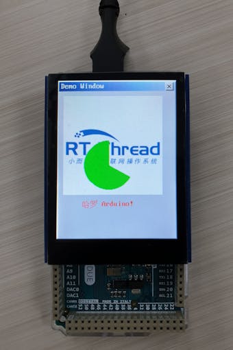 Arduino DUE + Adafruit 2.8" TFT Touch Shield v2