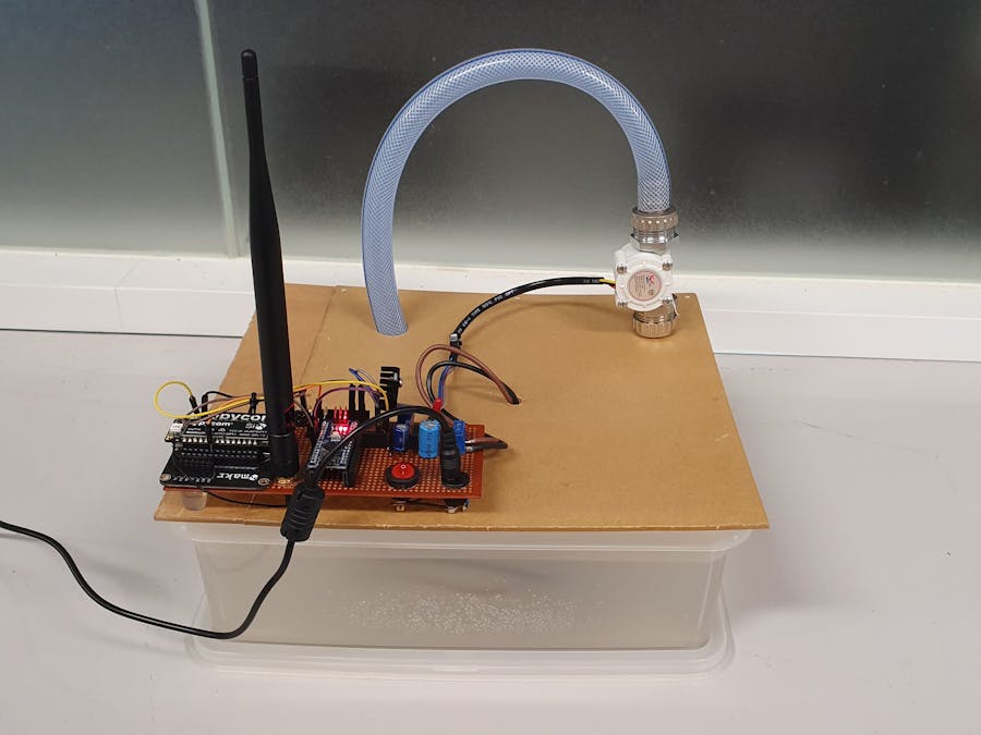 Smart Building: Household Utility Monitoring System