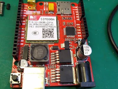 Arduino UNO SIM800 with Blynk