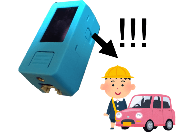 Detecting Object for Vehicle Blind Spot by M5StickV