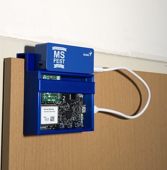 Smart Basement deployed with powerbank (secured by 3M)