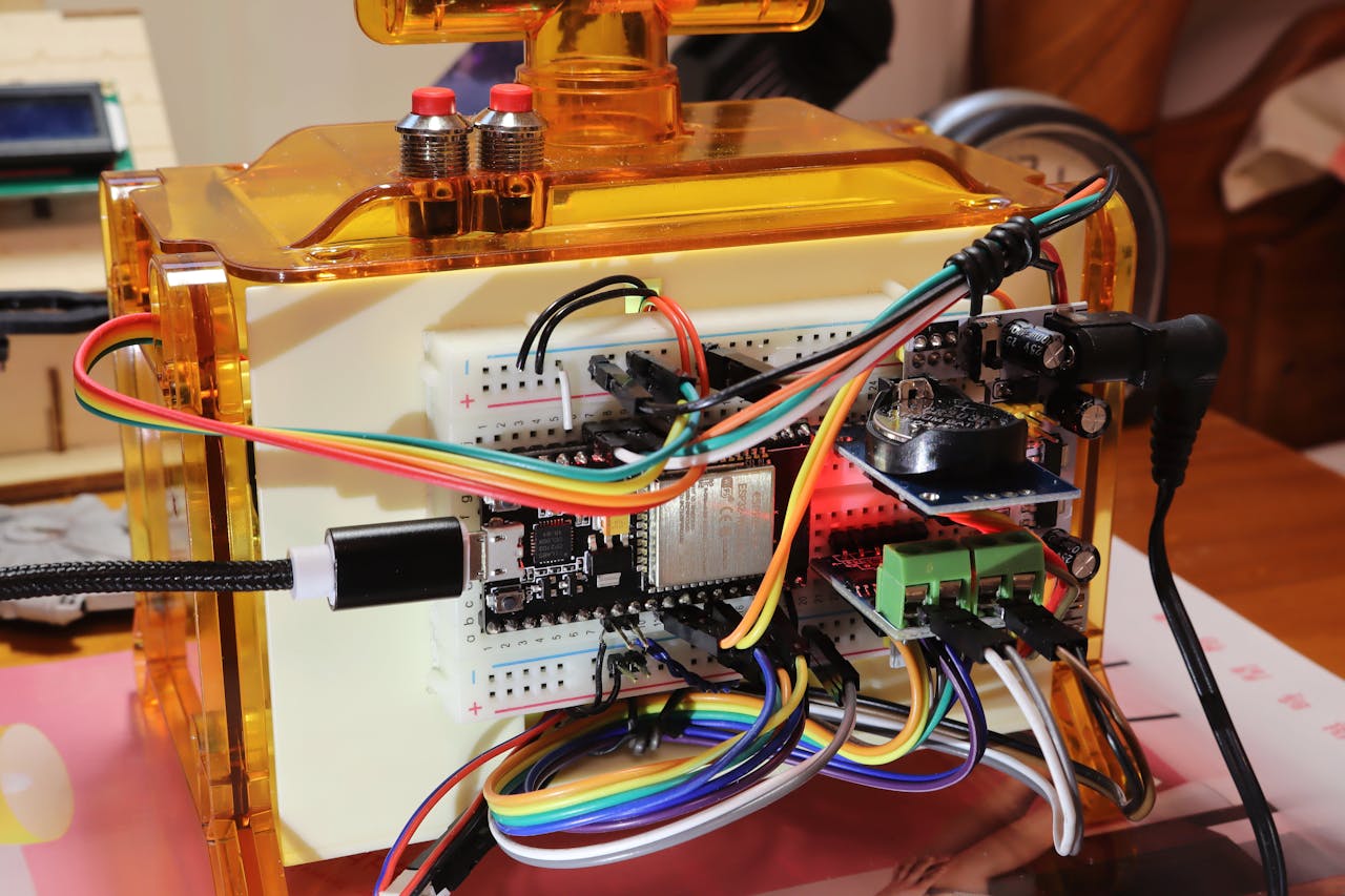 ESP32 Web Flip Clock (Modified パタパタ電波時計) - Hackster.io