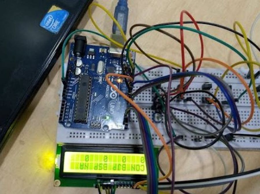 EVM Machine Using Arduino