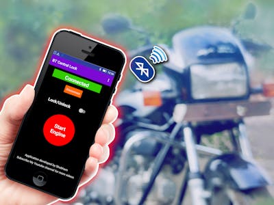 How to Make a Smart Central Lock System for Motorcycle