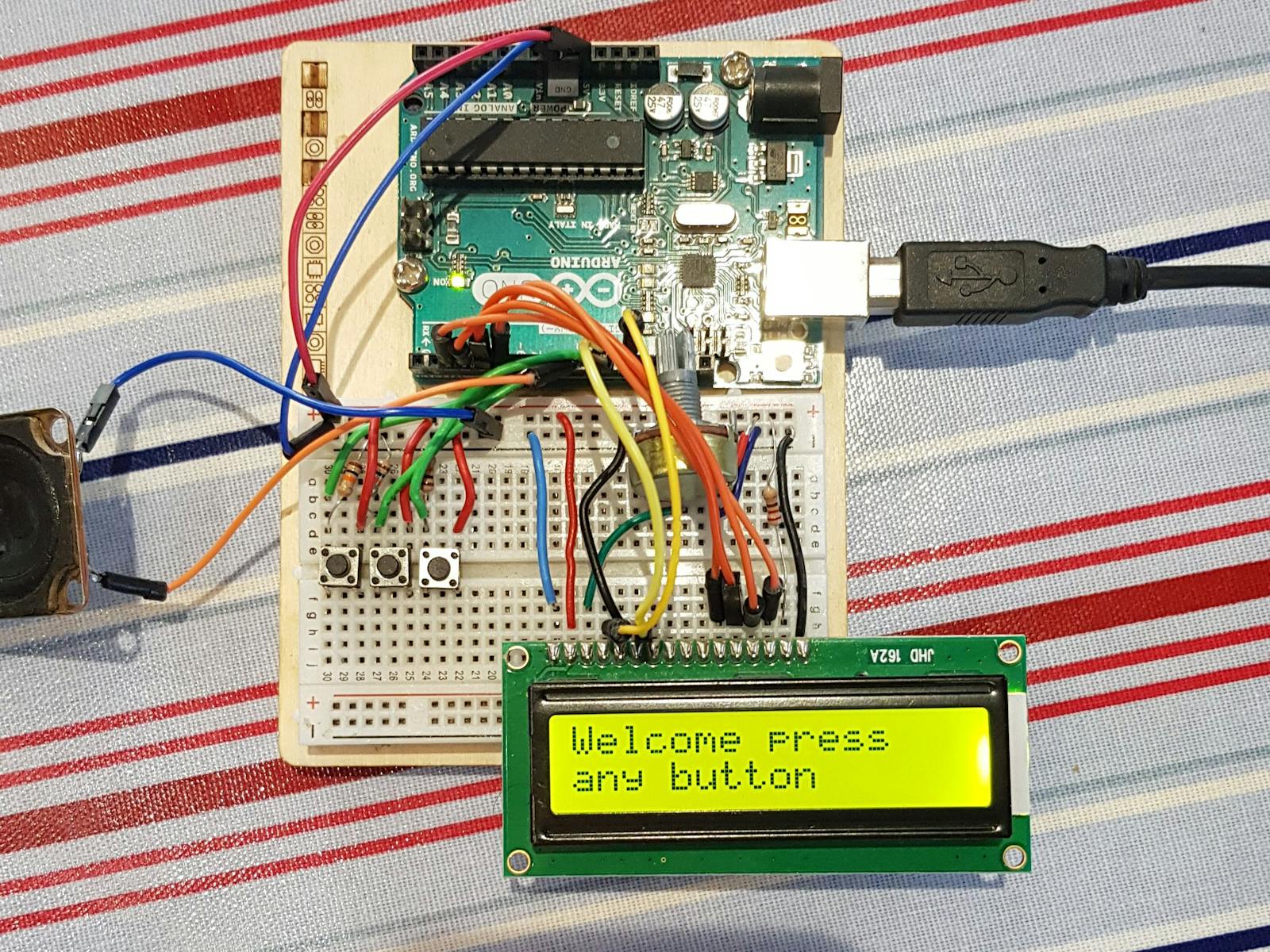 Make a Christmas Song Player with a Buzzer and LCD Display - Hackster.io