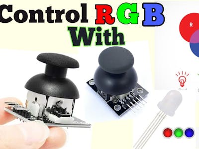 Control RGB LED with Joystick