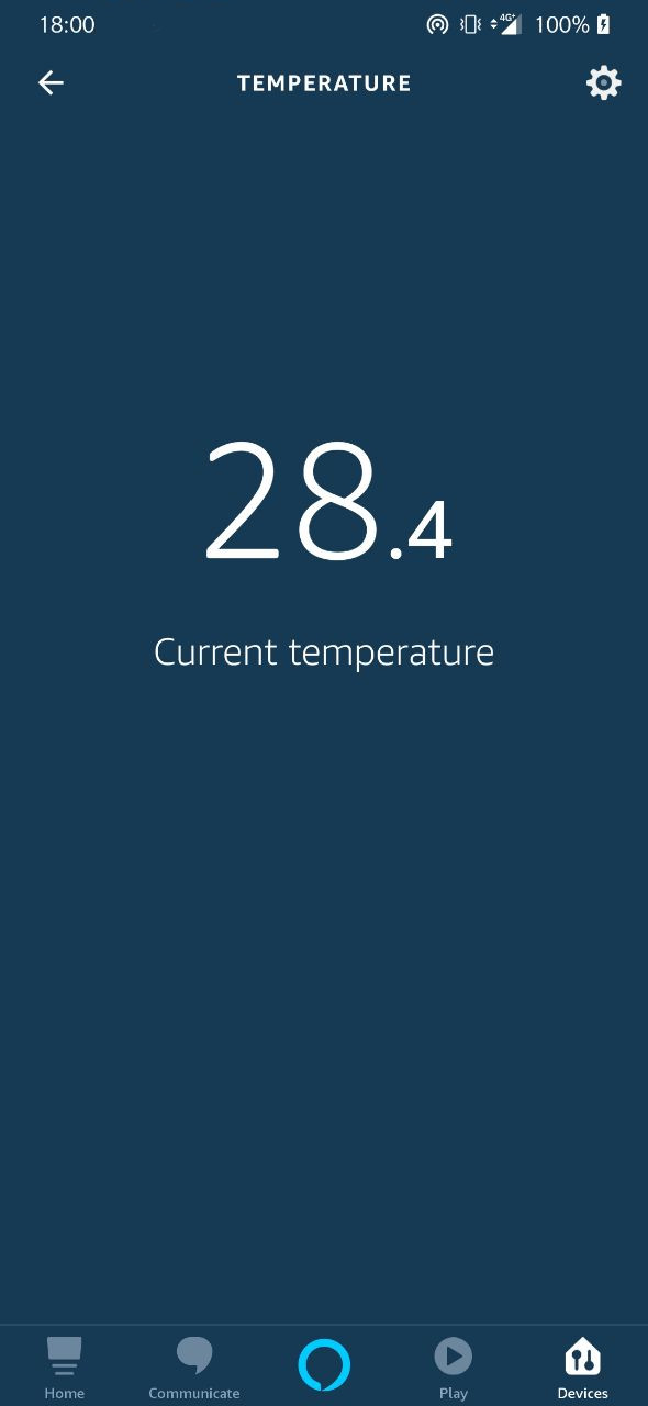 amazon echo temperature sensor