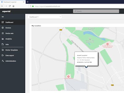 Azure Sphere + GPS Tracker