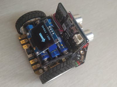 Interfacing OLED Display with Micro Maqueen Robot