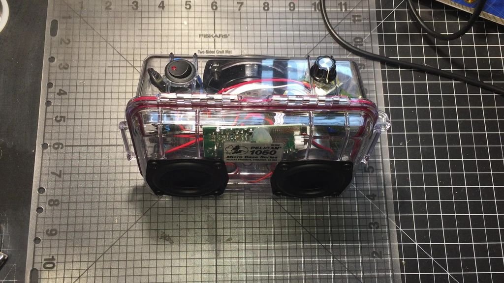 pelican case speaker diy