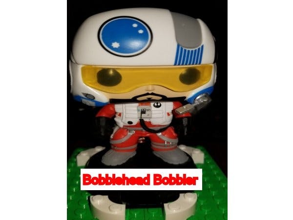 Bobblehead Bobbler powered by Alexa and Lego Mindstorms