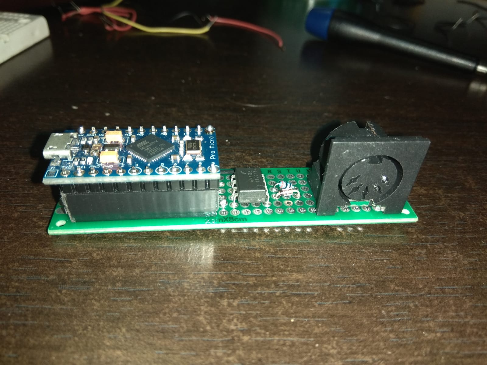 arduino micro midi