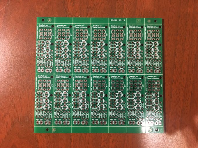 The Finish Line module PCB