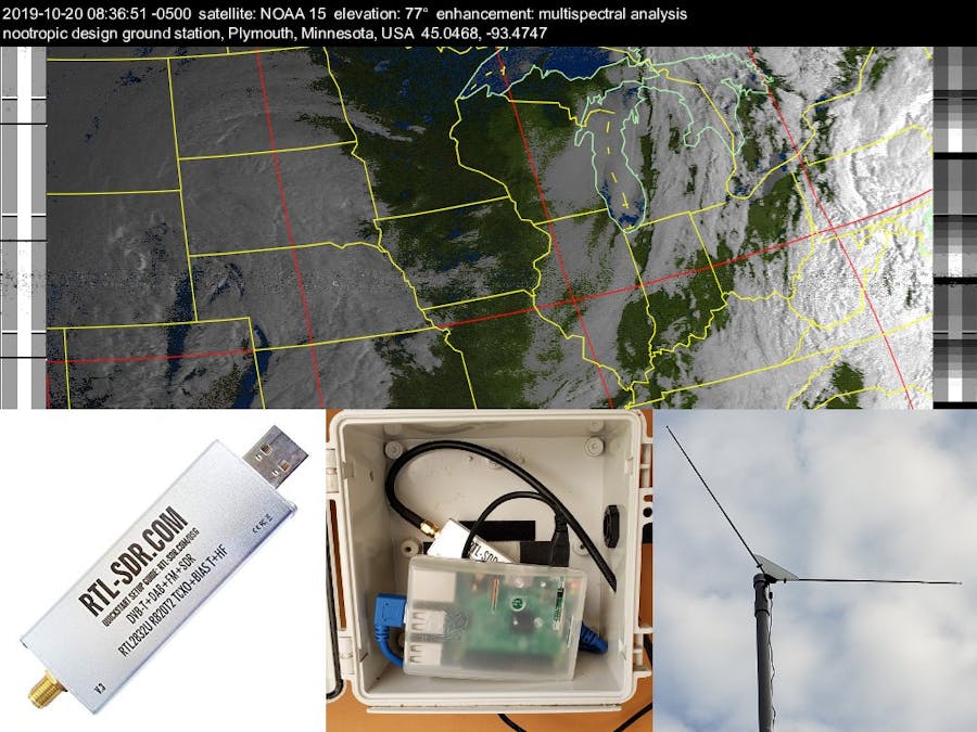 Automated Weather Satellite Ground Station