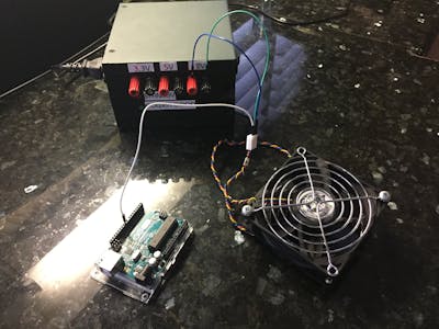 25 kHz 4 Pin PWM Fan Control with Arduino Uno