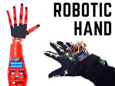 How to Make Wireless / Gesture Control Robotic Hand