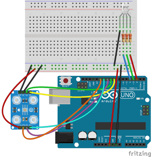 Color Recognition w/ TCS230 Sensor and Arduino - Arduino Project Hub