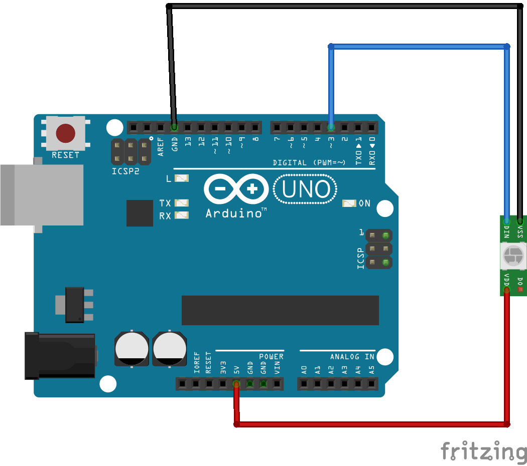 Arduino and Addressable LED - Digilent