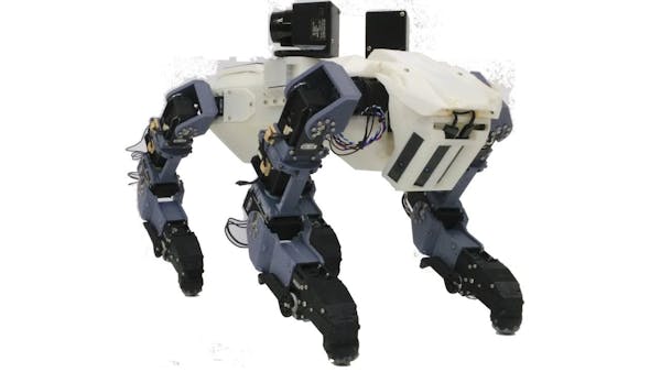 Researchers Showcase Self-Learning Quadrupedal Robot for Which Ladders ...