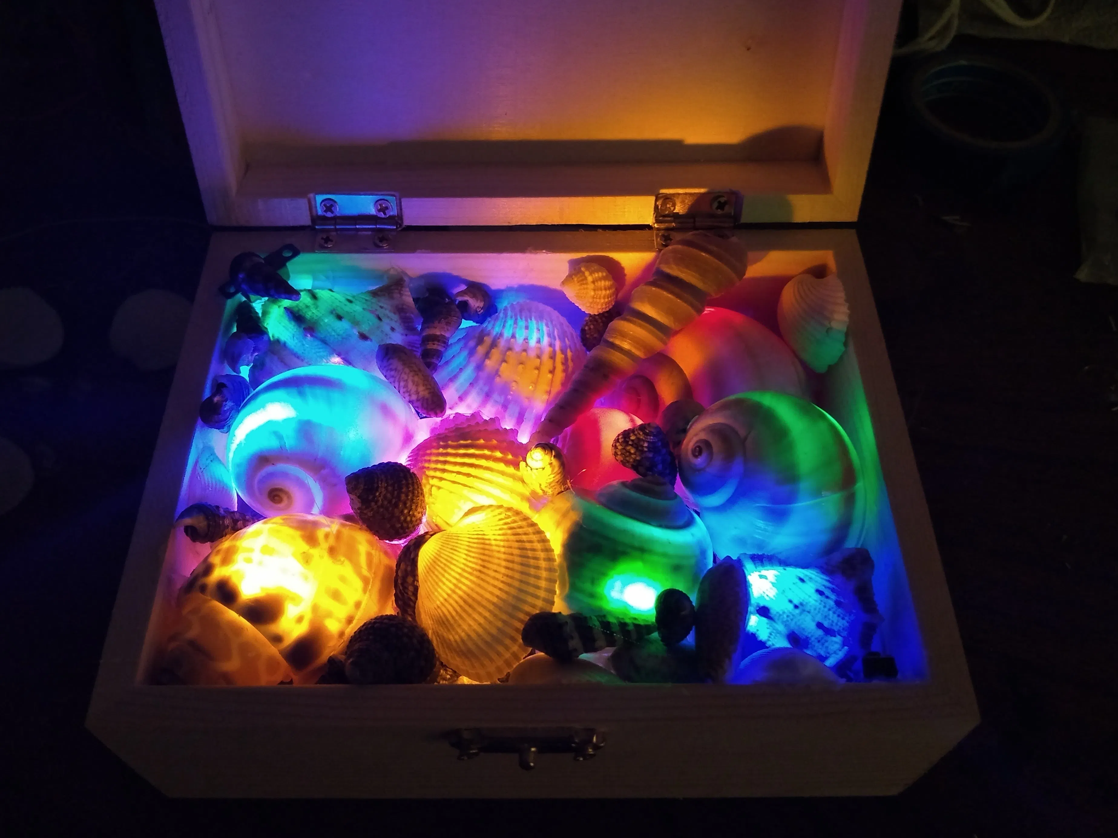 Arduino Sea Shells Light/Music Box - Hackster.io