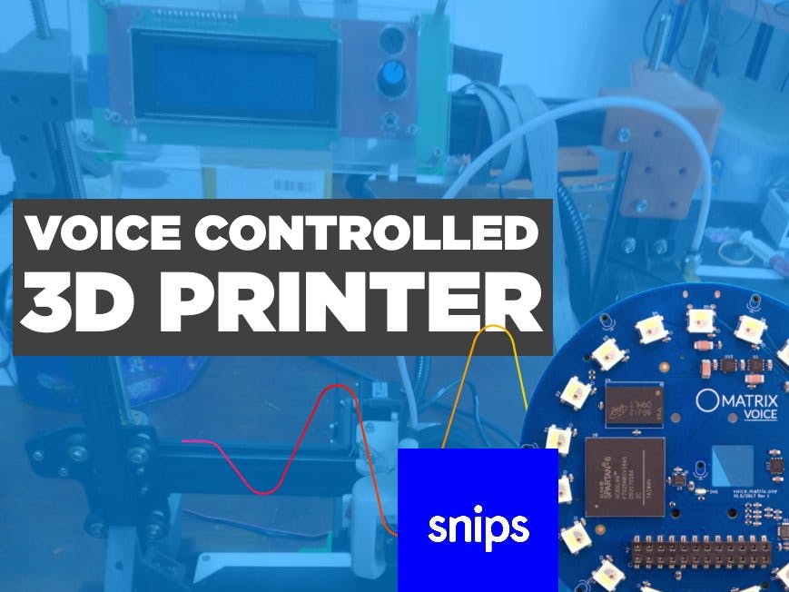 Voice Controlled 3D Printer
