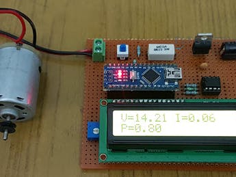 Arduino Wattmeter - Voltage, Current and Power Consumption