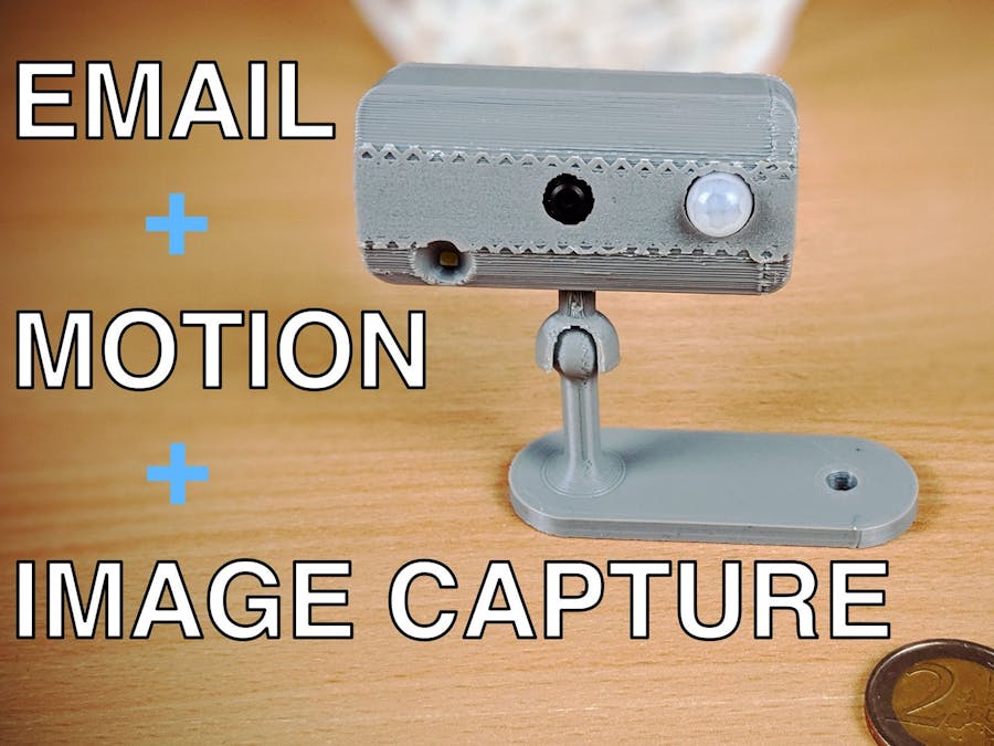Motion Triggered Image Capture and Email