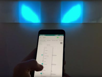 Spooky Glowing Eyes for LIFX Tile