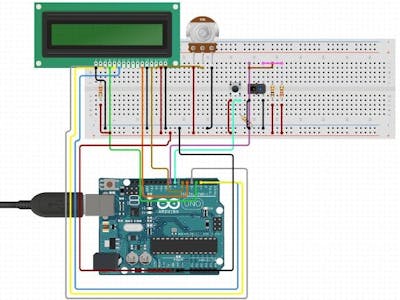 Digital Tachometer with Arduino for measuring RPM