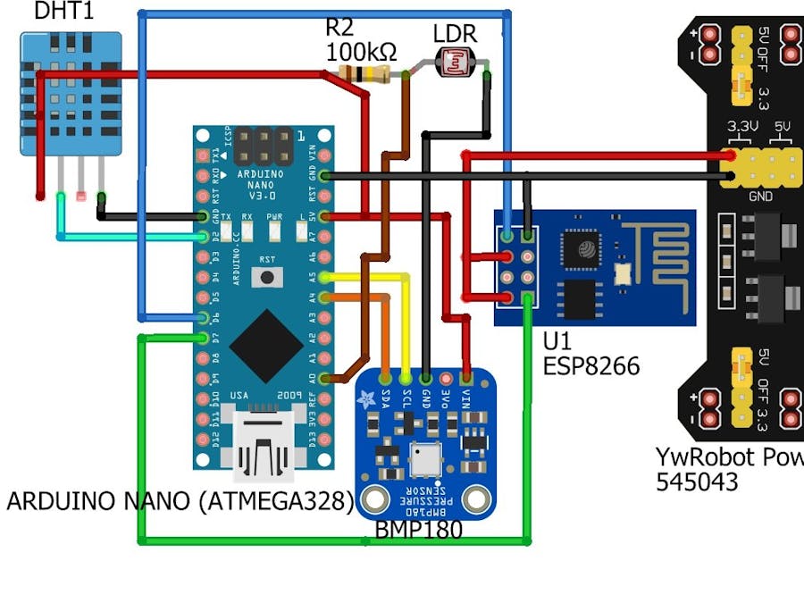 IoT Weather monitoring system - Arduino Project Hub