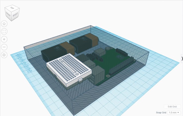 only a lot smaller in size, like a cube