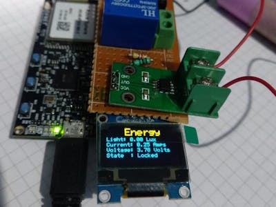Azure Smart Energy meter with IoT locker