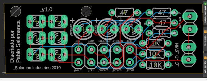 Finish Line Module Board