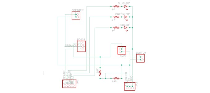 Start Line Module Schematic