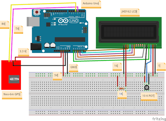 GPS Location Finder - Arduino Project Hub