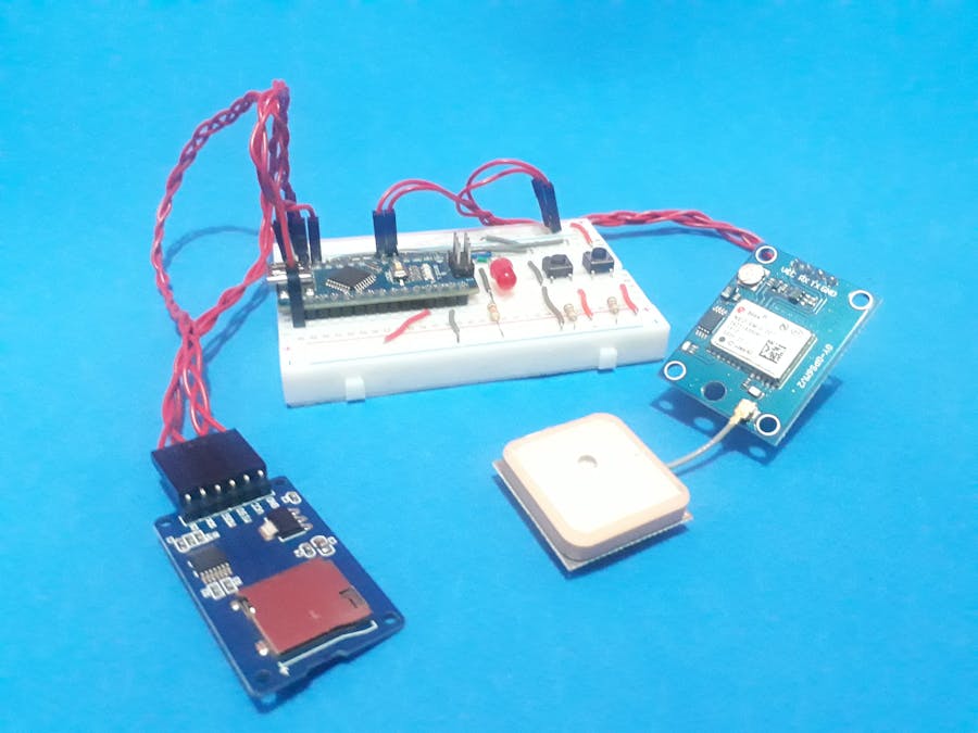 Arduino GPS Register with Arduino